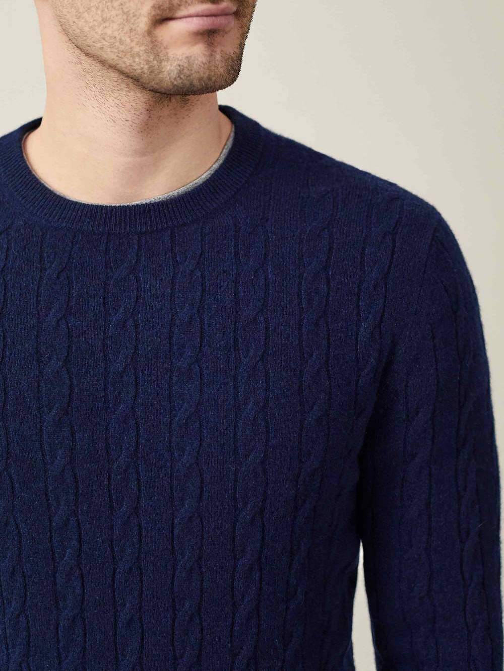 Luca Faloni Maglia a treccecashmere a 2 fili Moda