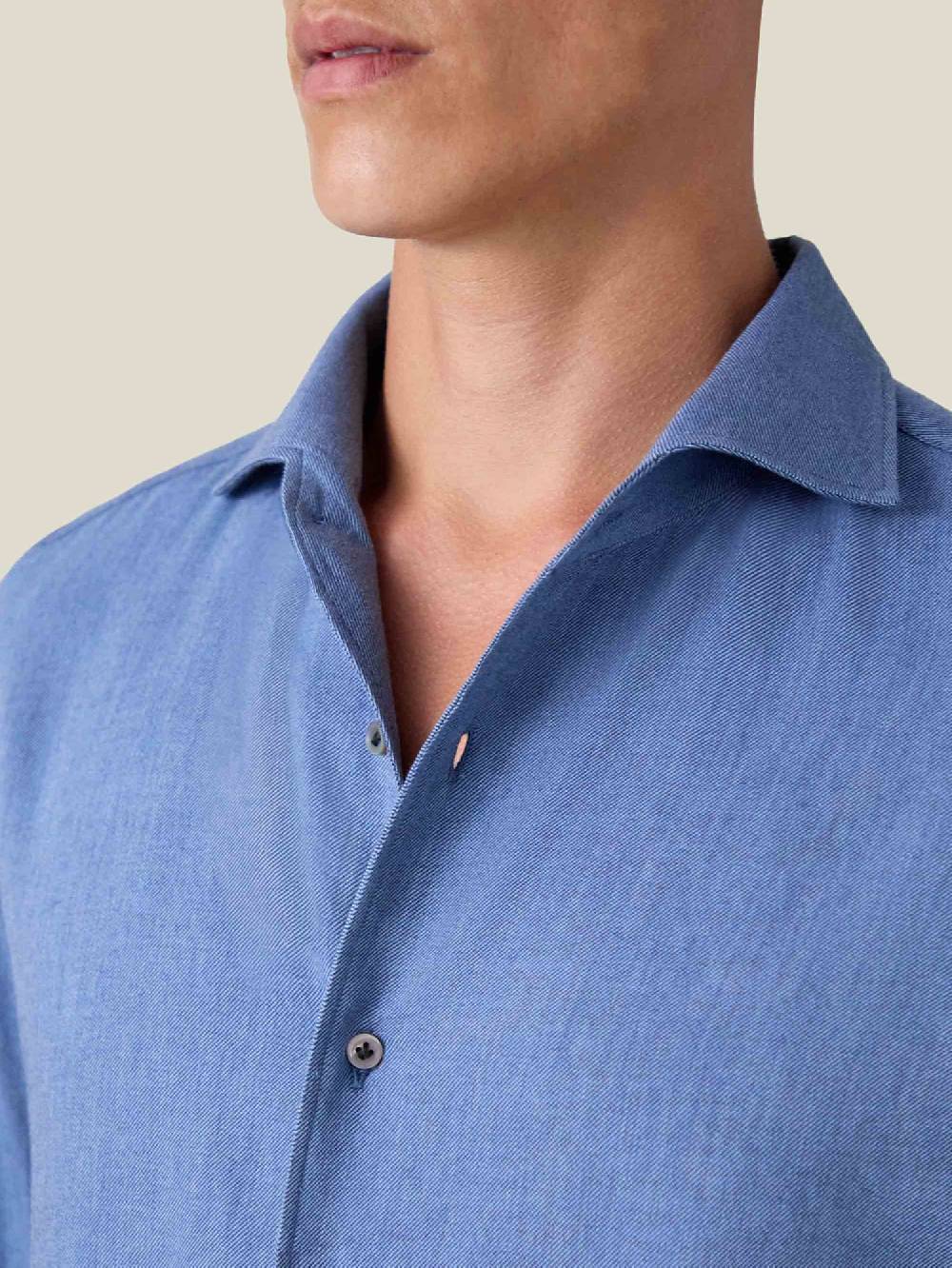 Luca Faloni Classic ShirtCashmere-Cotton Acquista Ora