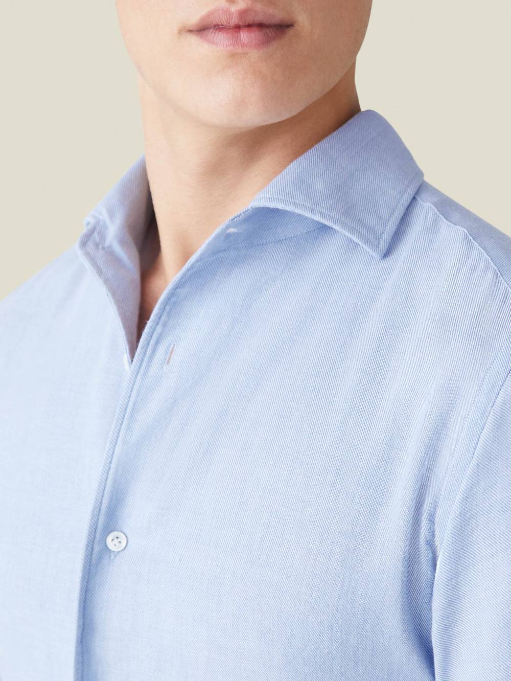 Luca Faloni camicia classicaCashmere-Cotone Affare Del Giorno