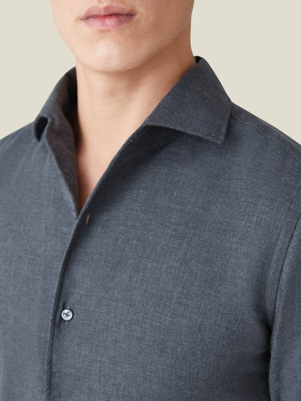 Luca Faloni camicia classicaCashmere-Cotone Convenienza