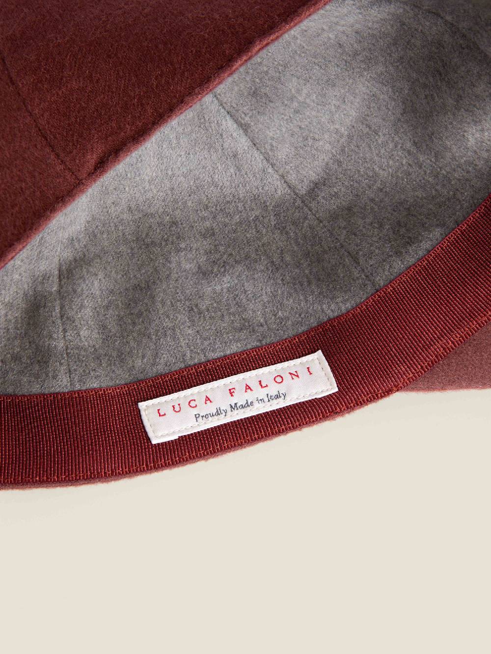 Luca Faloni Baseball CapCashmere Presa