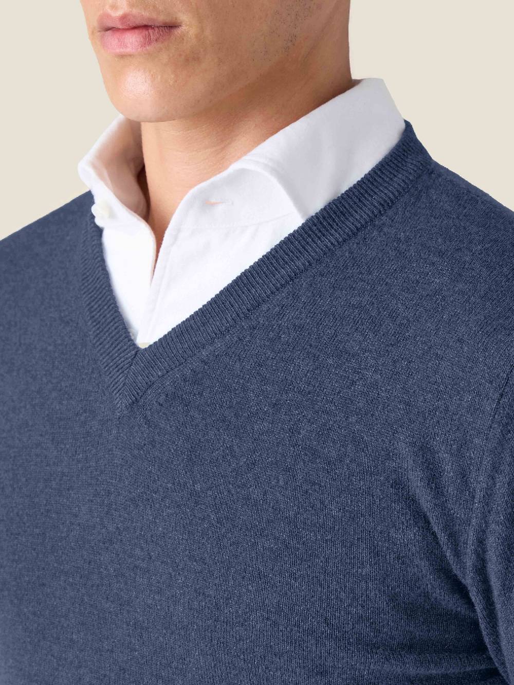 Luca Faloni V Neck2-Ply Cashmere Promozione