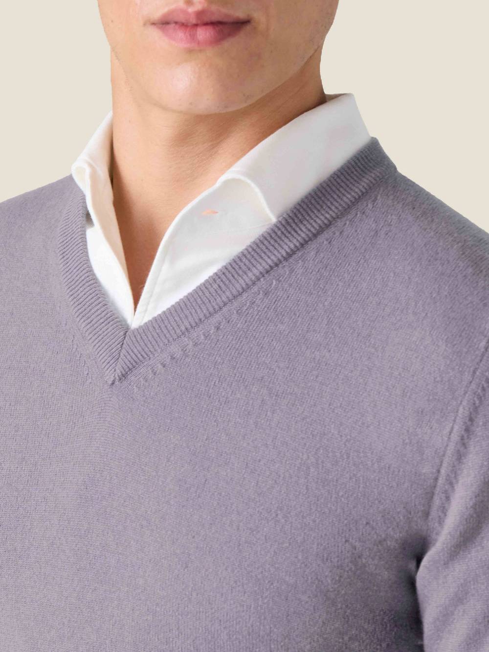 Luca Faloni V Neck2-Ply Cashmere Pezzi Unici