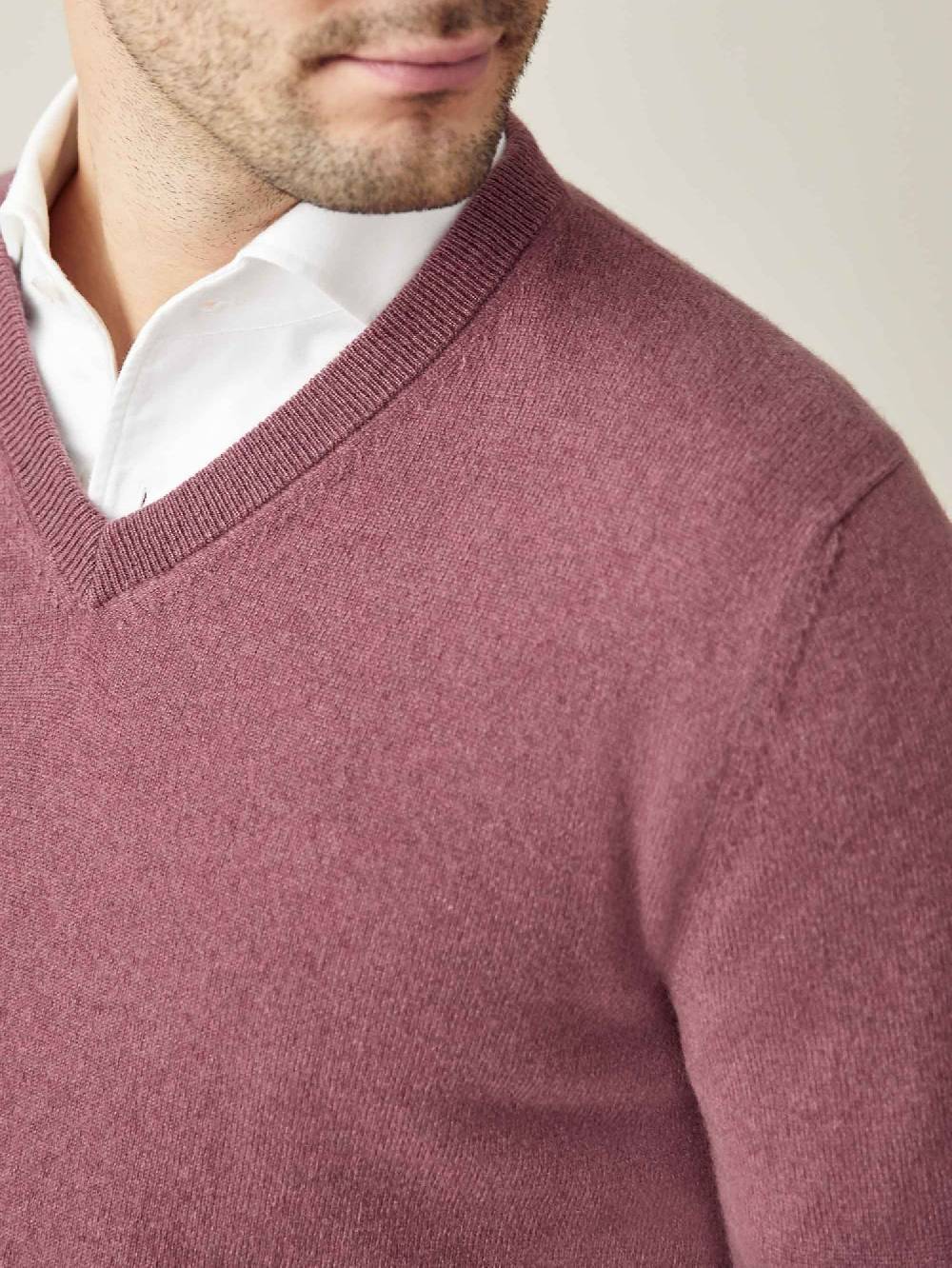 Luca Faloni Scollo a Vcashmere a 2 fili Duty-free