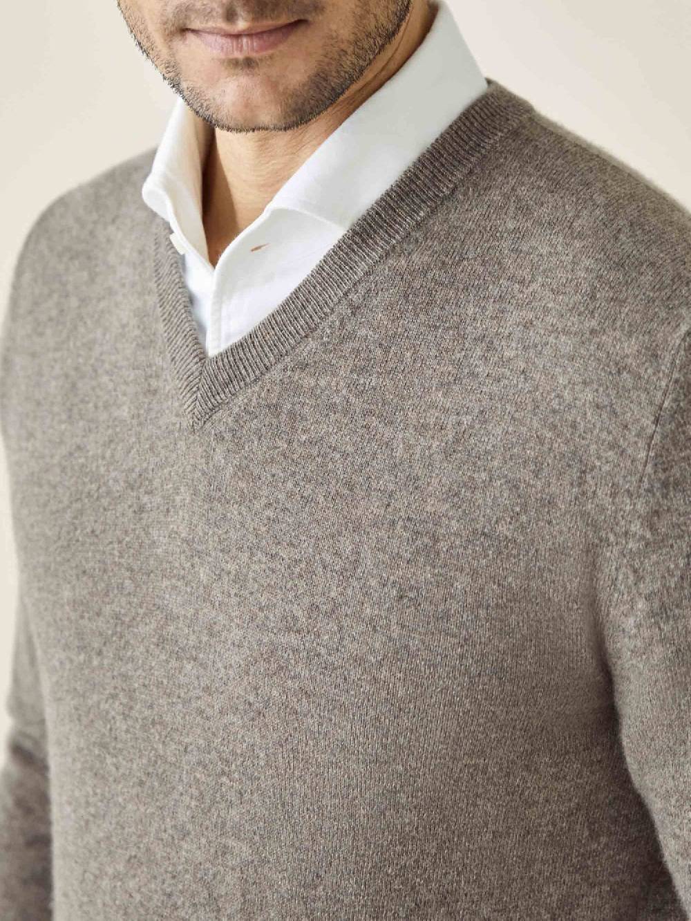 Luca Faloni Scollo a Vcashmere a 2 fili Acquista Ora