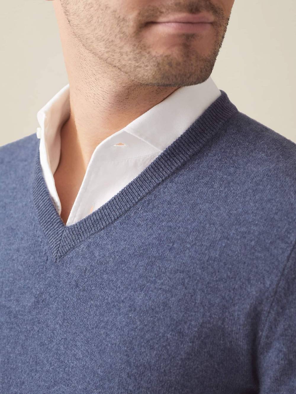 Luca Faloni Scollo a Vcashmere a 2 fili Consegna Veloce