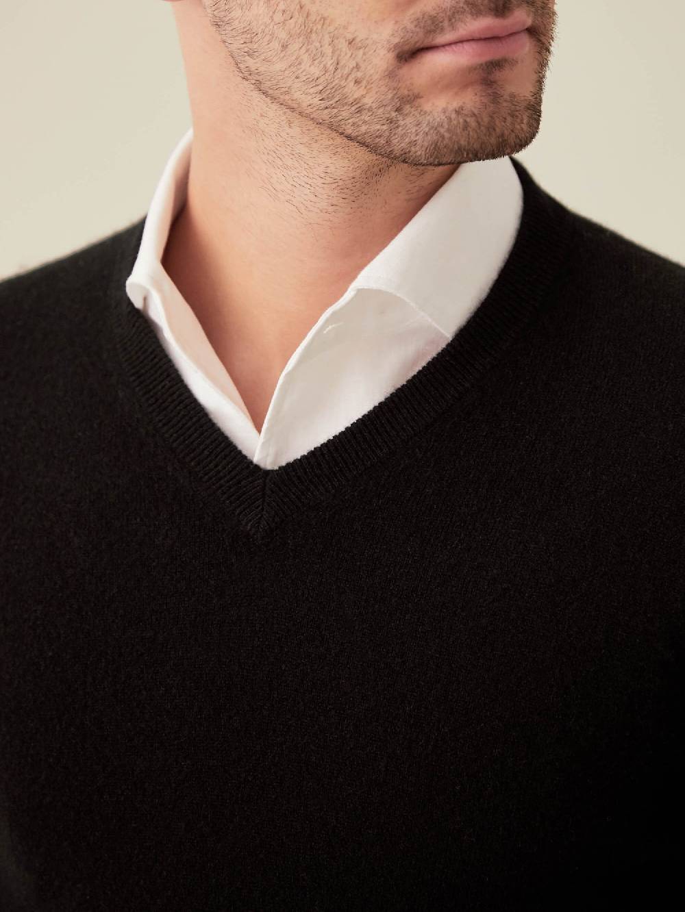 Luca Faloni Scollo a Vcashmere a 2 fili Shopping Online