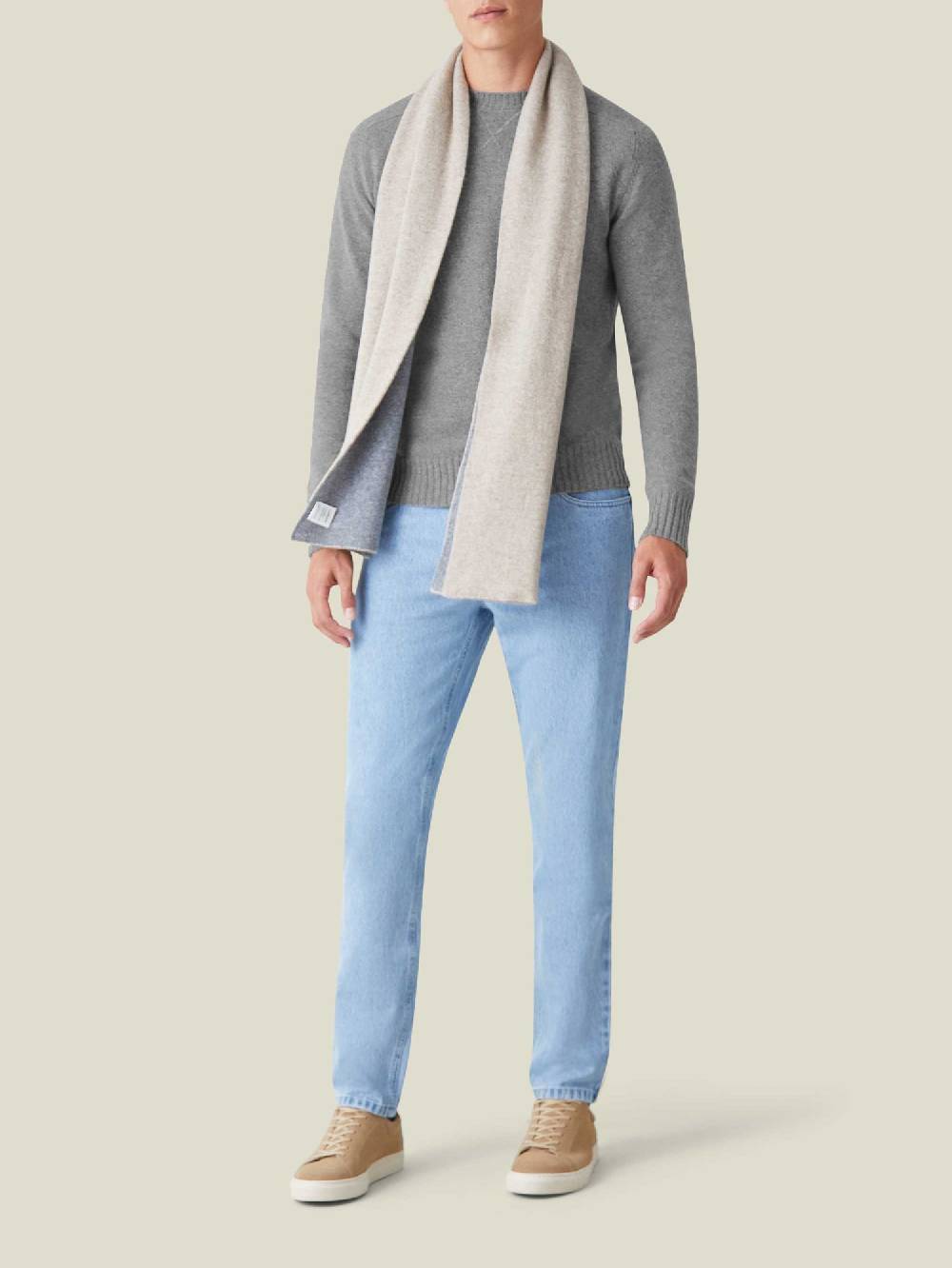 Luca Faloni Girocollo countrycashmere a 4 fili Sottocosto