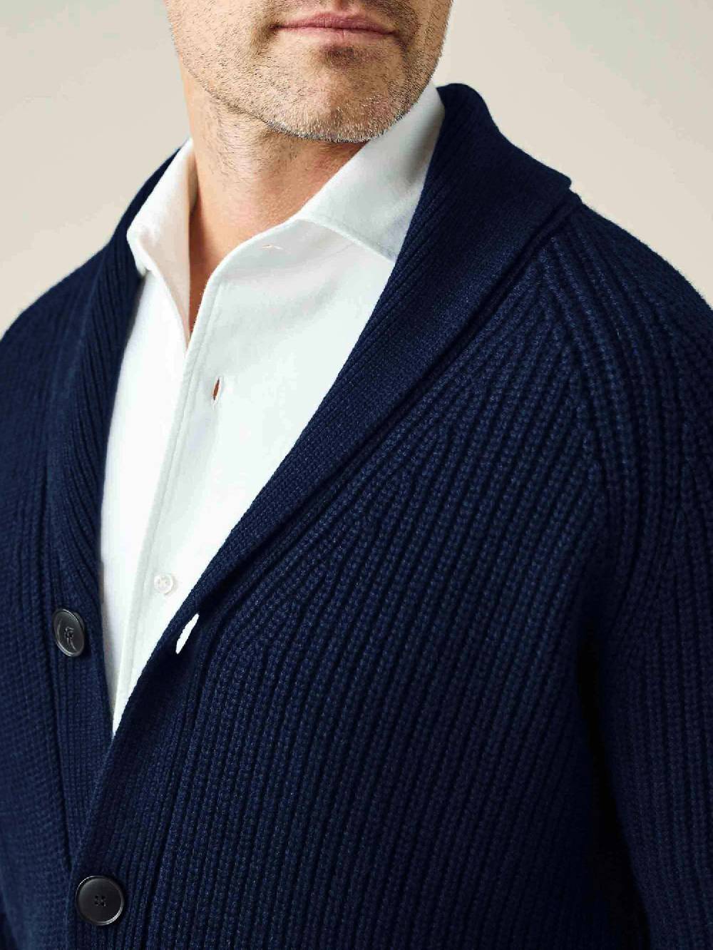 Luca Faloni Cardigan con sciallecashmere a 4 fili Convenienza