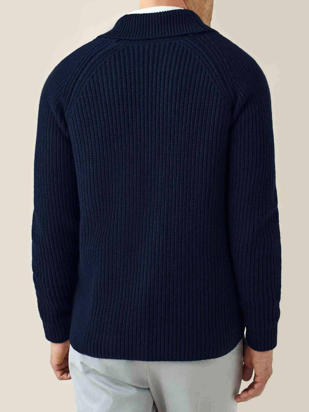 Luca Faloni Cardigan con sciallecashmere a 4 fili Convenienza