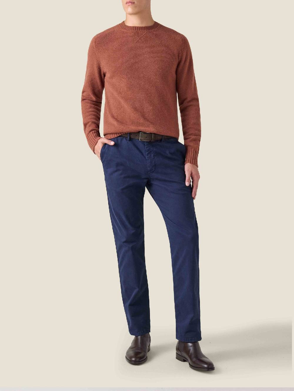 Luca Faloni Country Crew Neck4-Ply Cashmere Novità