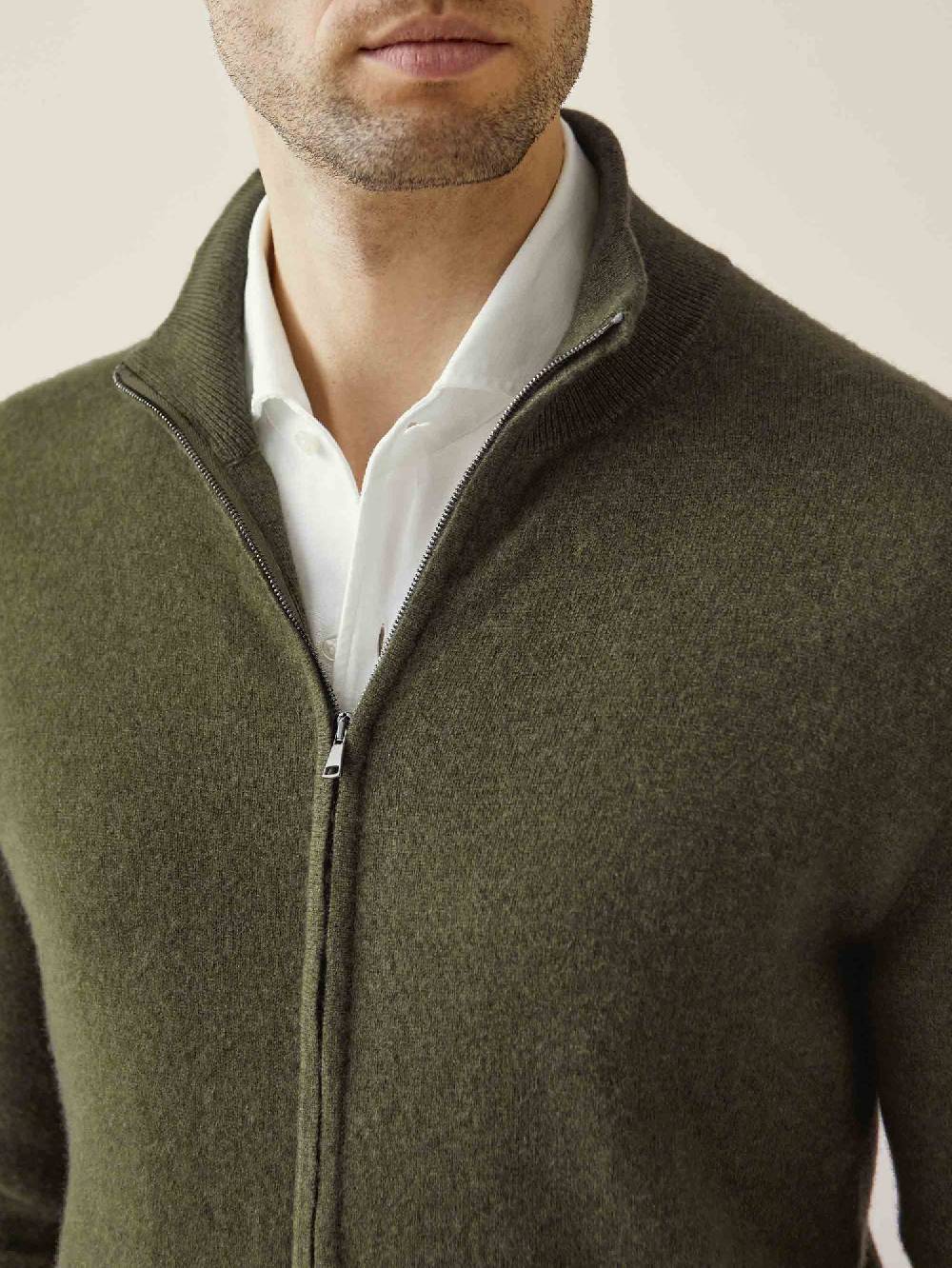 Luca Faloni Zip Cardigancashmere a 2 fili I Più Venduti