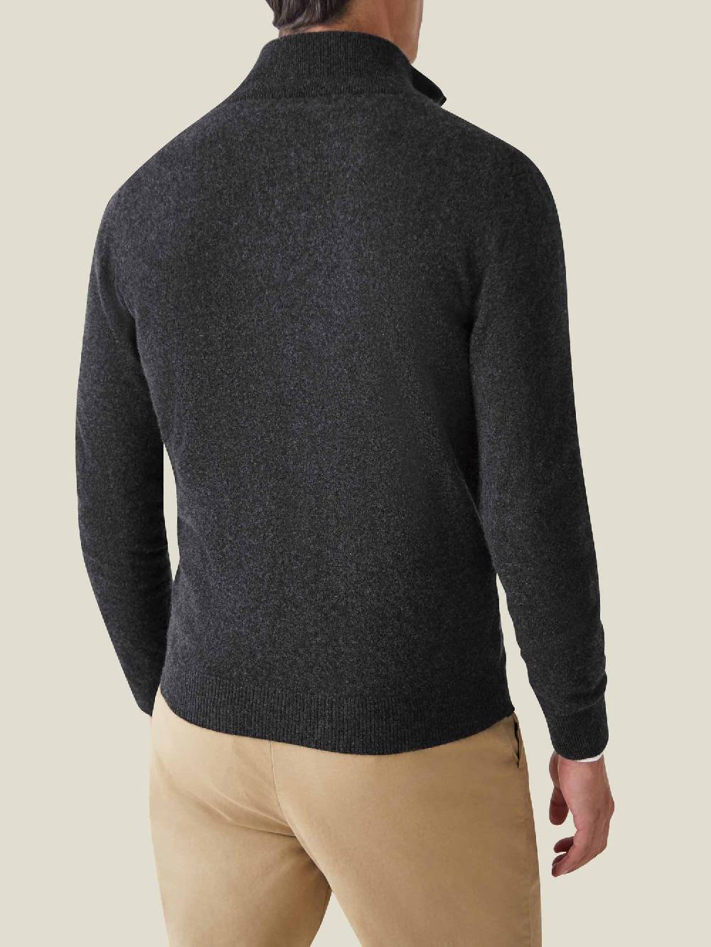 Luca Faloni Zip Cardigancashmere a 2 fili Vendite Flash