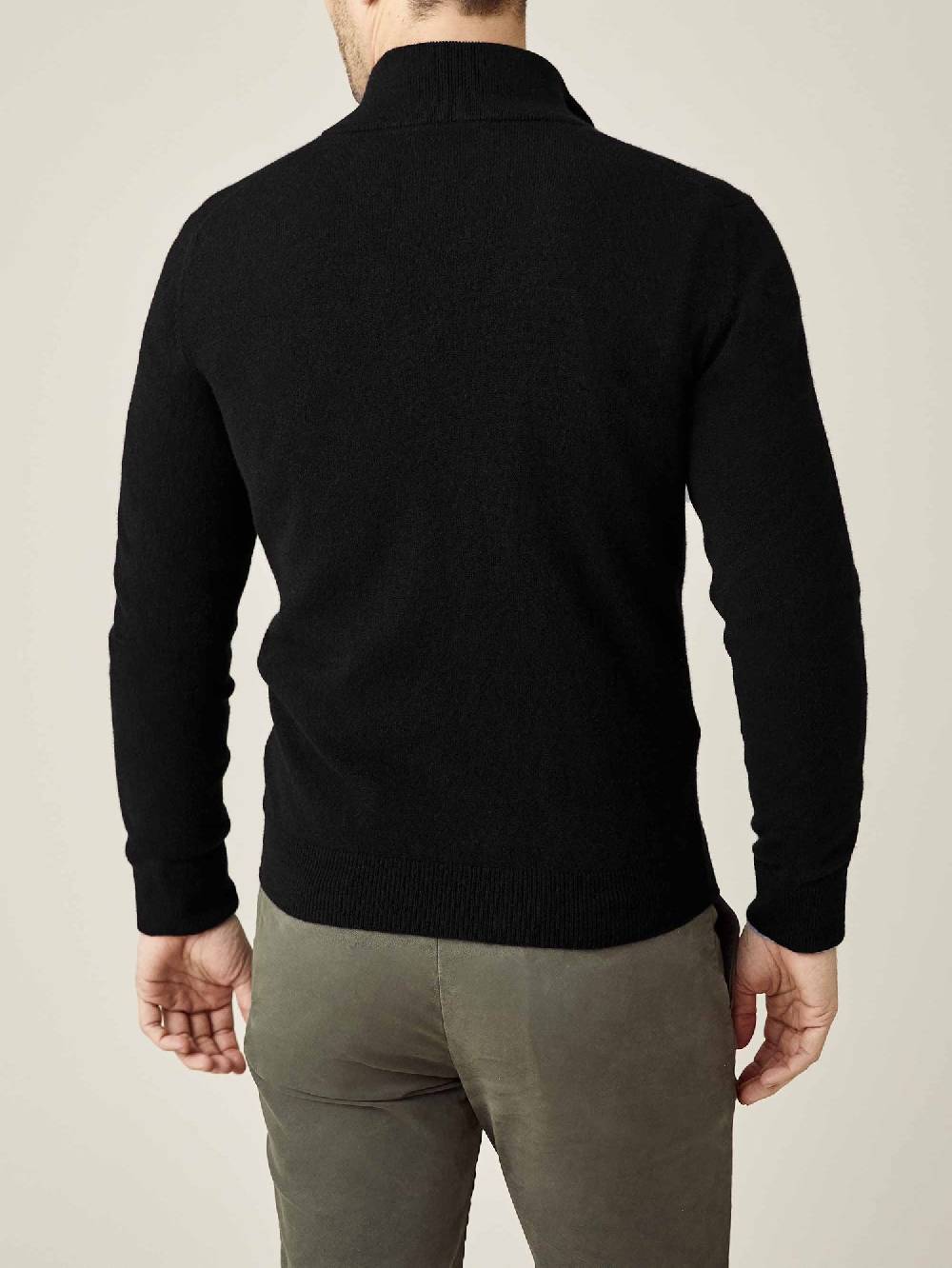 Luca Faloni Zip Cardigancashmere a 2 fili Negozio