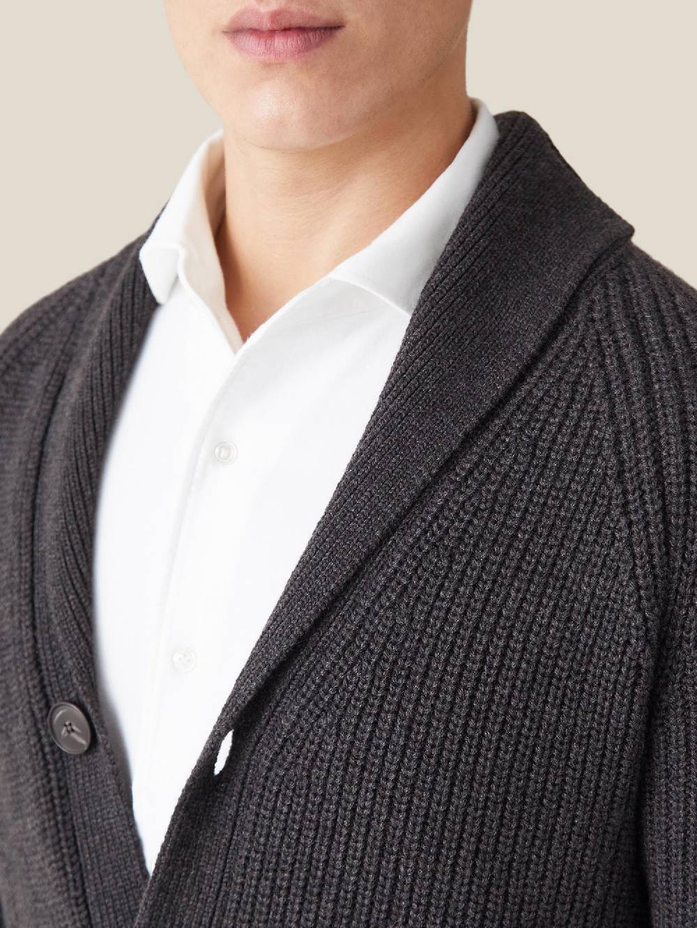 Luca Faloni Cardigan con sciallecashmere a 4 fili Acquista Ora