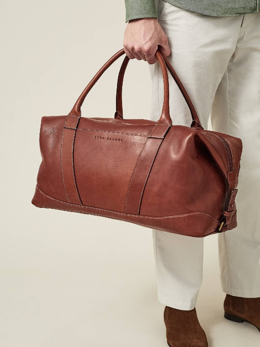 Luca Faloni Borsa da ViaggioPelle Offerte