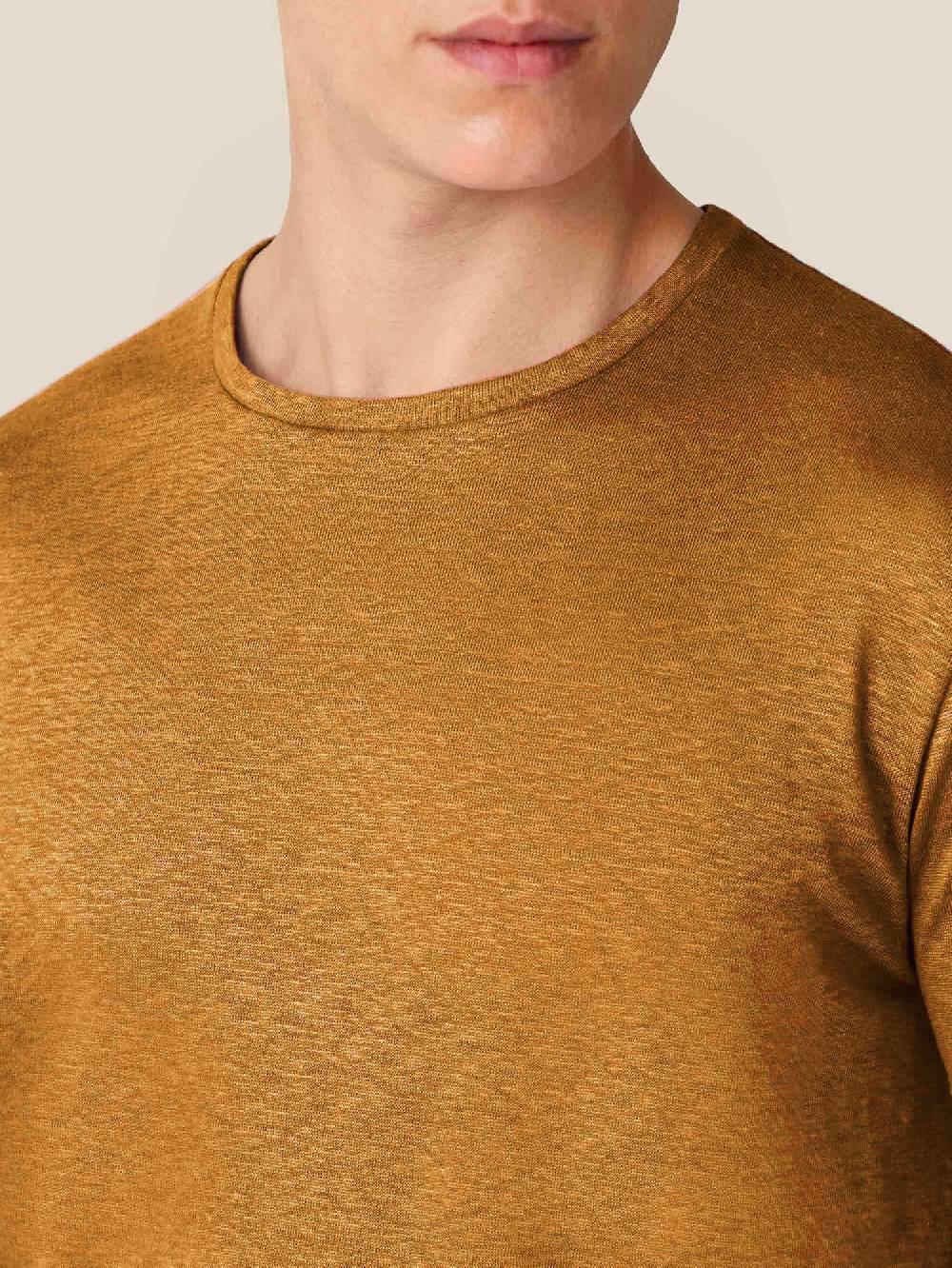 Luca Faloni T-ShirtJersey di Lino Presa