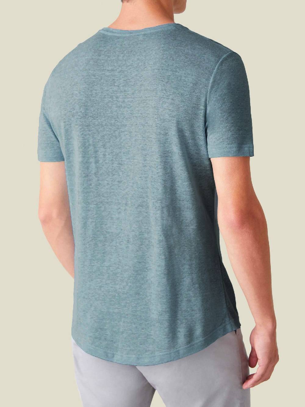 Luca Faloni T-ShirtJersey di Lino Sconto