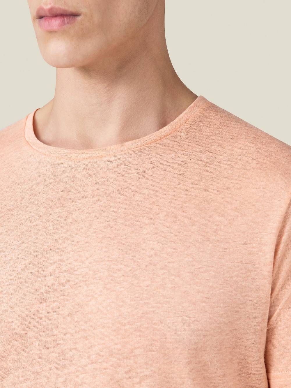 Luca Faloni T-ShirtJersey di Lino Offerte