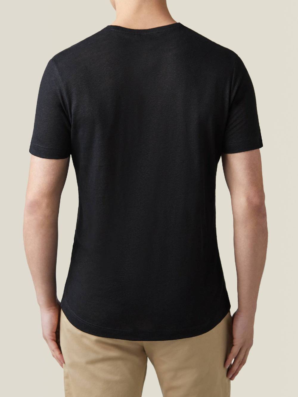 Luca Faloni T-ShirtJersey di Lino Vendita Economica