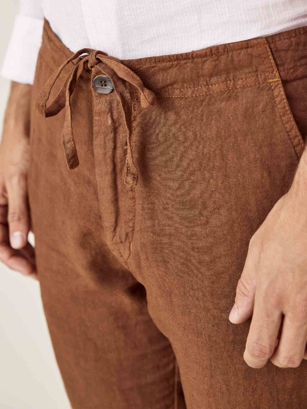 Luca Faloni Lipari PantaloniLino Negozi Online