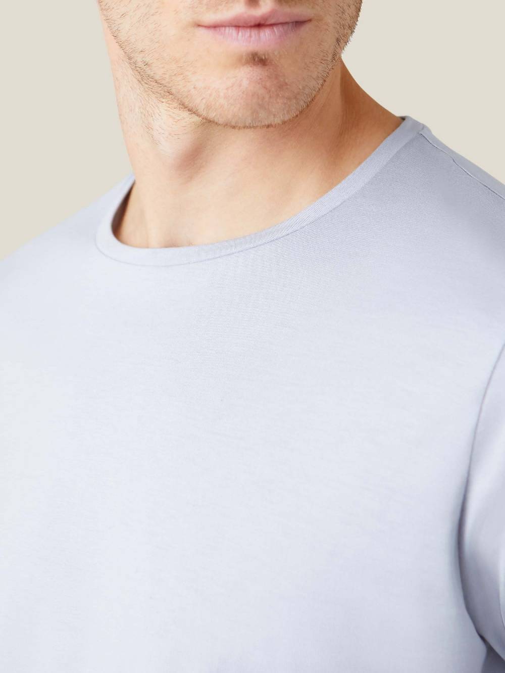 Luca Faloni T-Shirt Maniche LungheSeta Cotone Vendita Calda