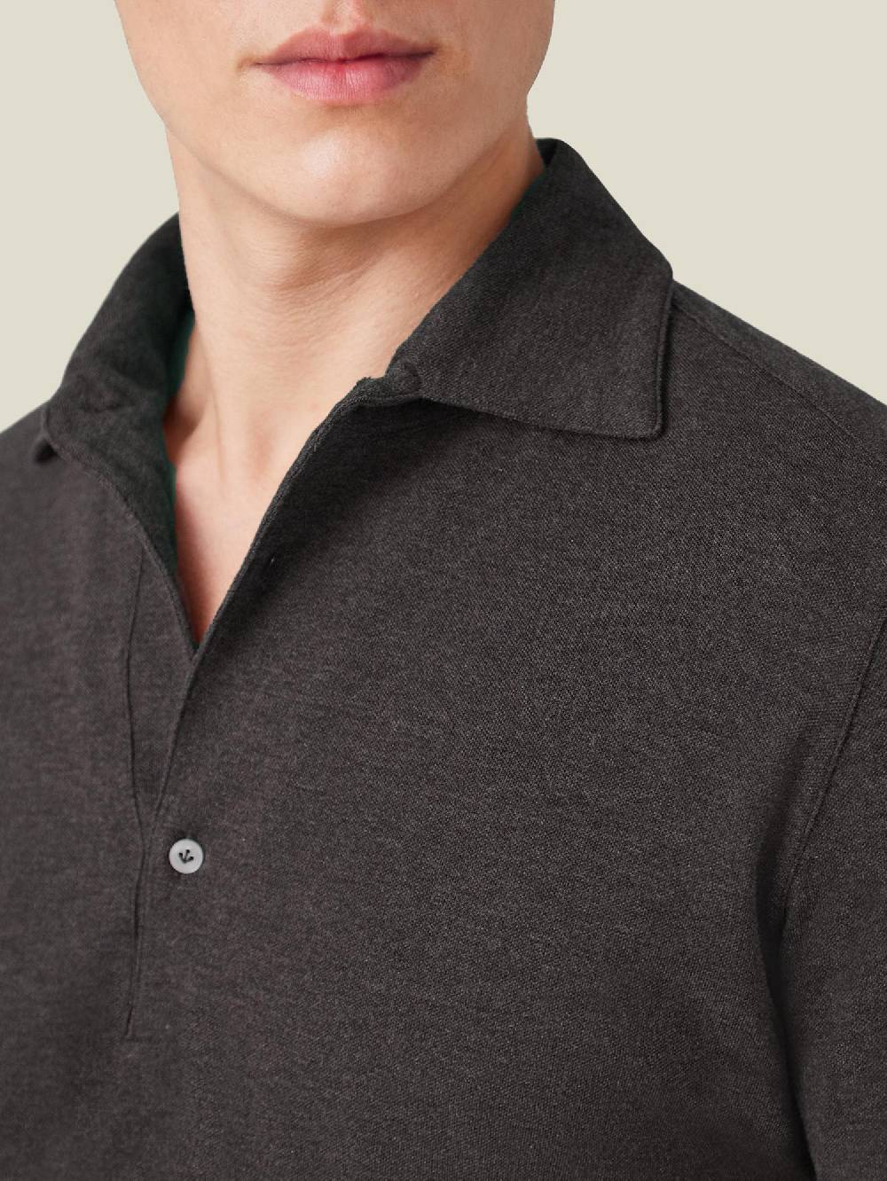 Luca Faloni Brera Polo Piqué di cotone Italy