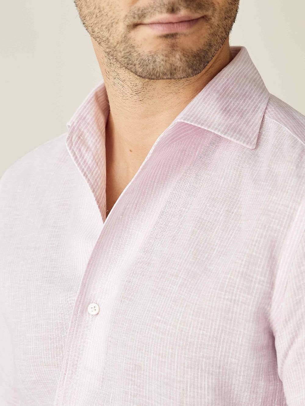 Luca Faloni Camicia PortofinoLino Fino al 65% di sconto