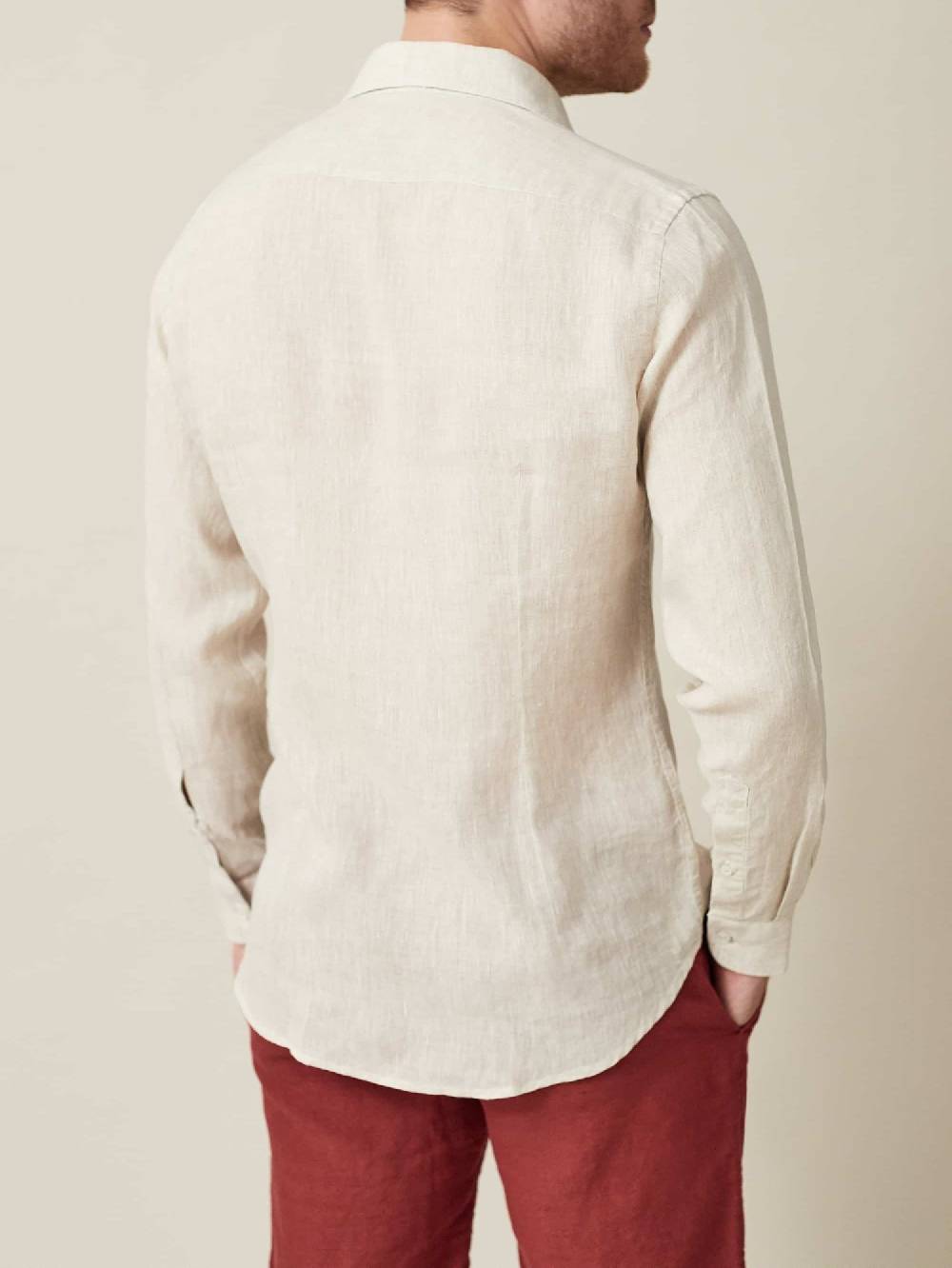 Luca Faloni Camicia PortofinoLino Qualità
