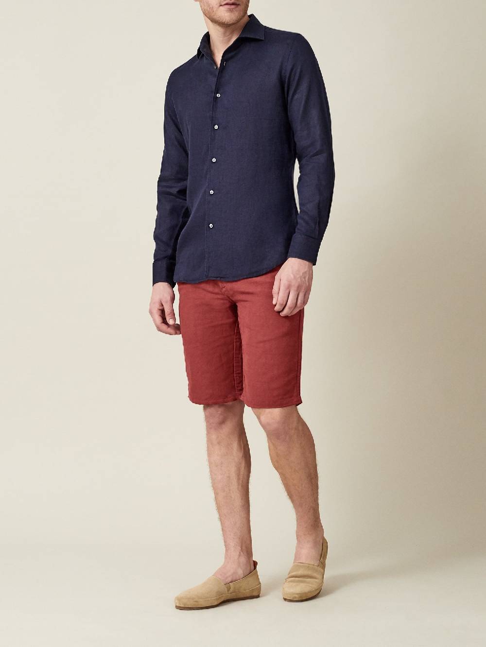 Luca Faloni Panarea ShortsLino-Cotone Prezzo Ridotto