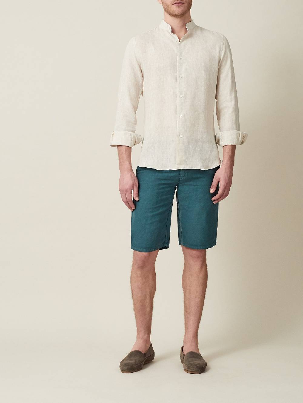 Luca Faloni Panarea ShortsLino-Cotone Sottocosto