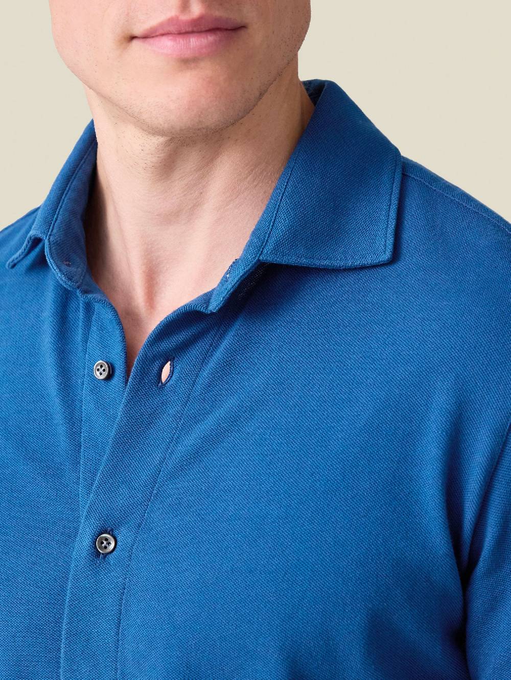 Luca Faloni Camicia SienaCotone Piqué Nuova