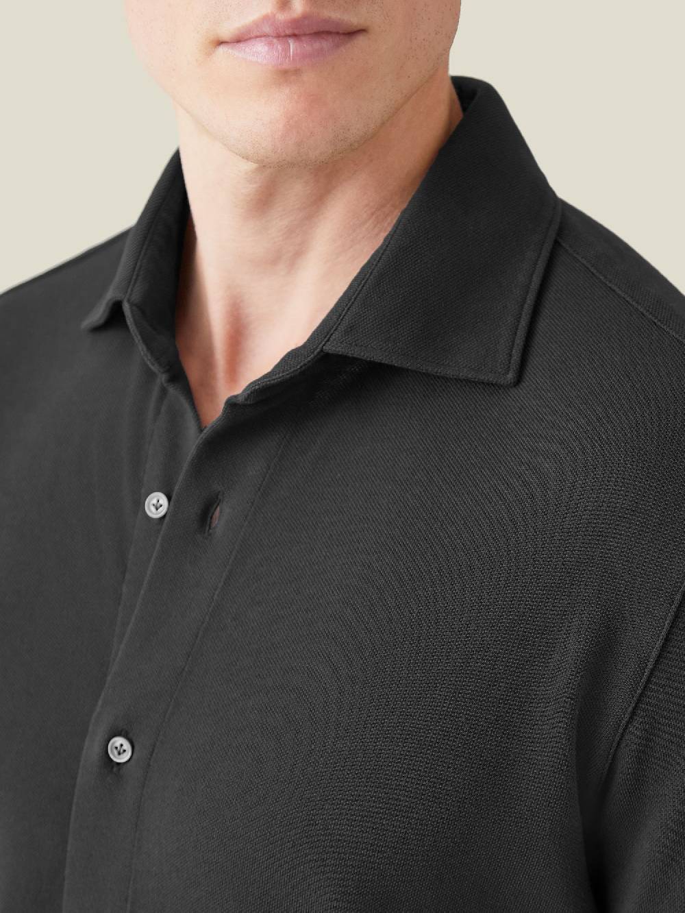 Luca Faloni Camicia SienaCotone Piqué Moda