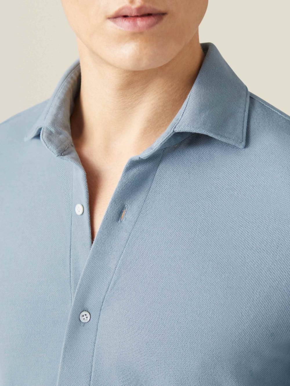 Luca Faloni Camicia SienaCotone Piqué 2025