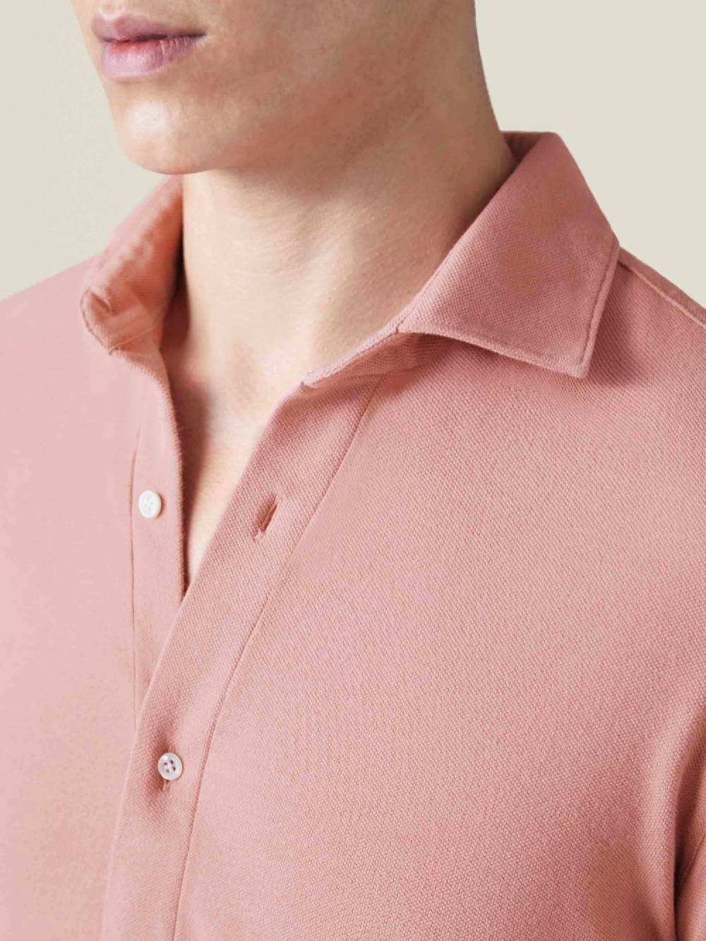 Luca Faloni Camicia SienaCotone Piqué Italy
