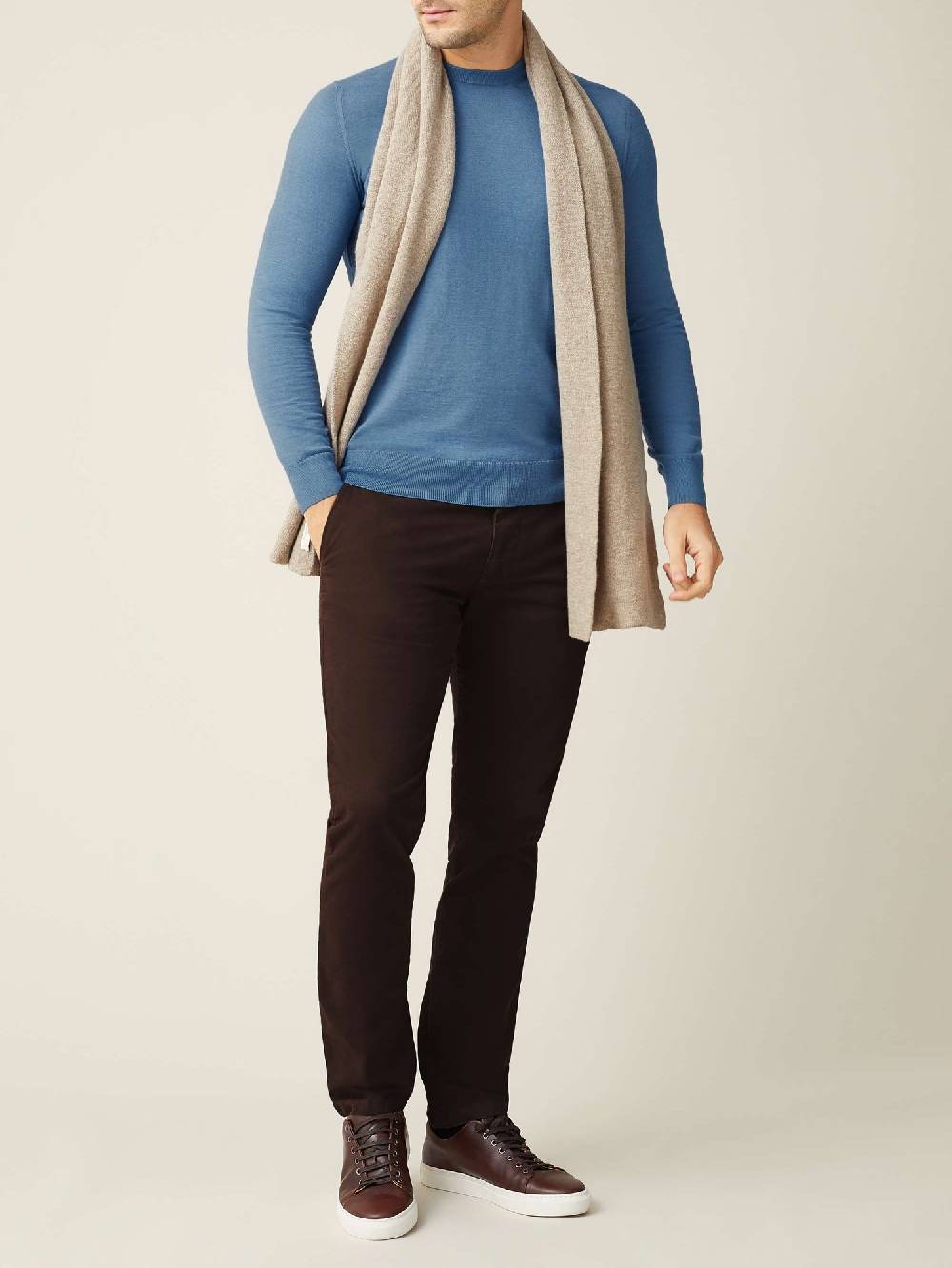 Luca Faloni GirocolloSeta-Cashmere Vendita