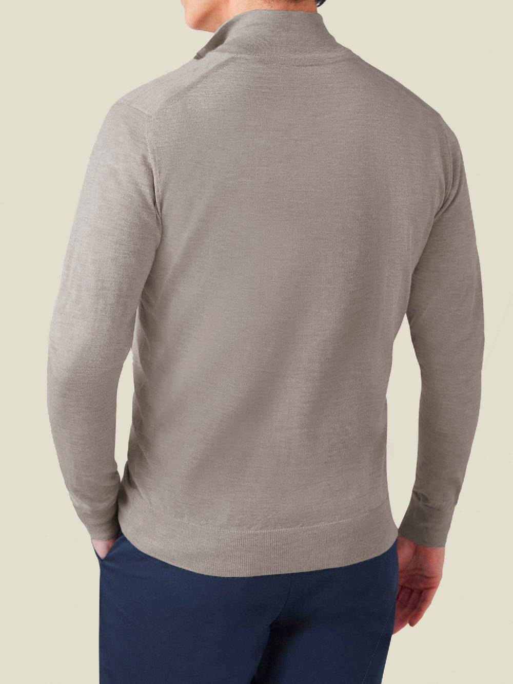 Luca Faloni Cardigan con ZipSeta-Cashmere Sottocosto