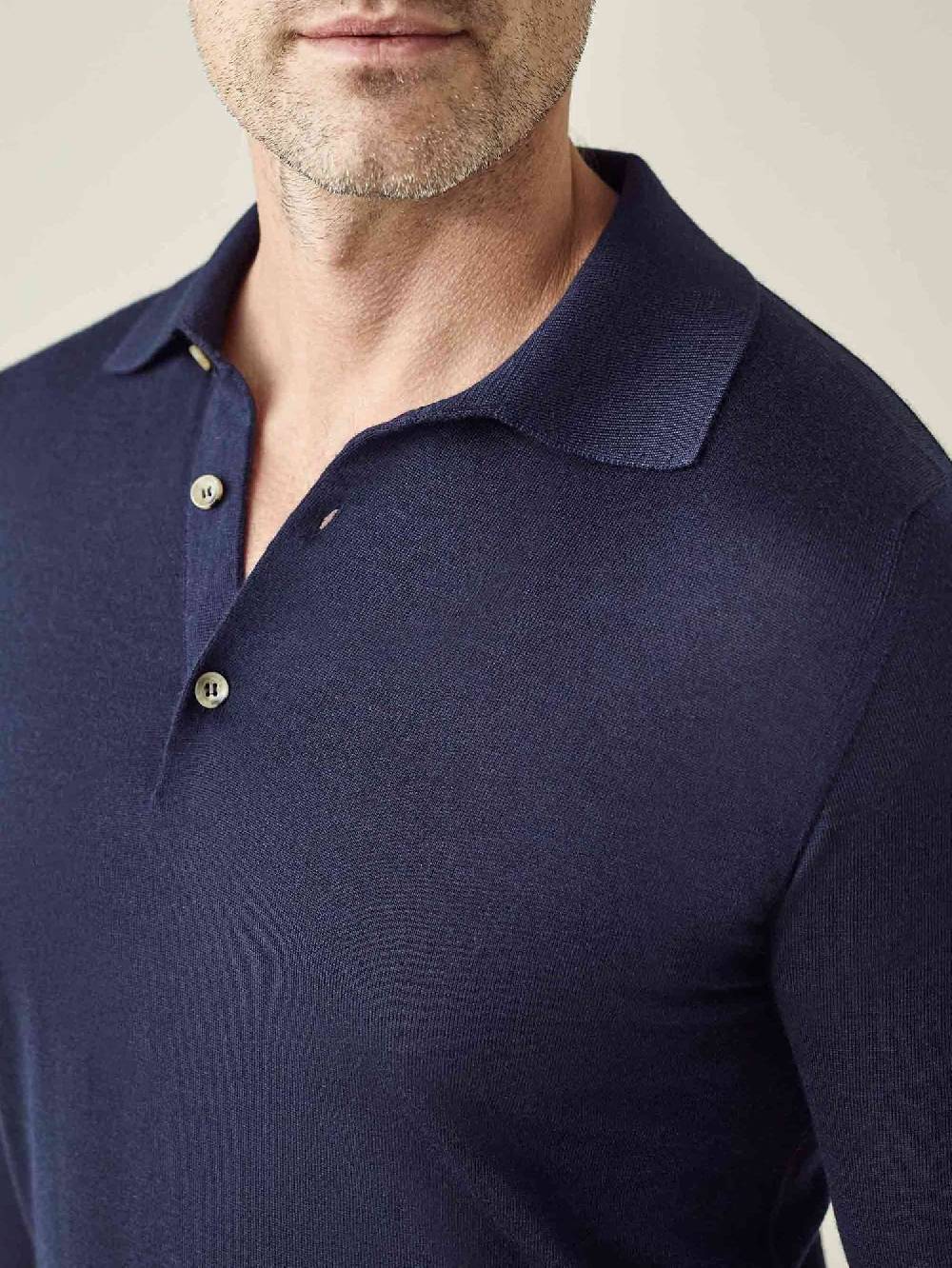 Luca Faloni Knitted PoloSeta-Cashmere Economico
