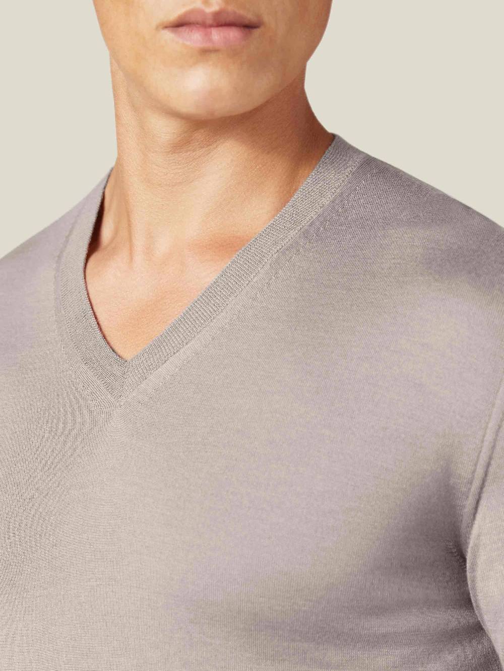 Luca Faloni Scollo a VSeta-Cashmere Vendita Calda