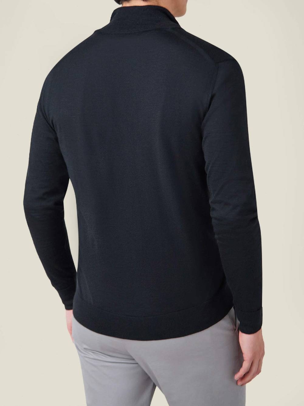 Luca Faloni Cardigan con ZipSeta-Cashmere In Saldo