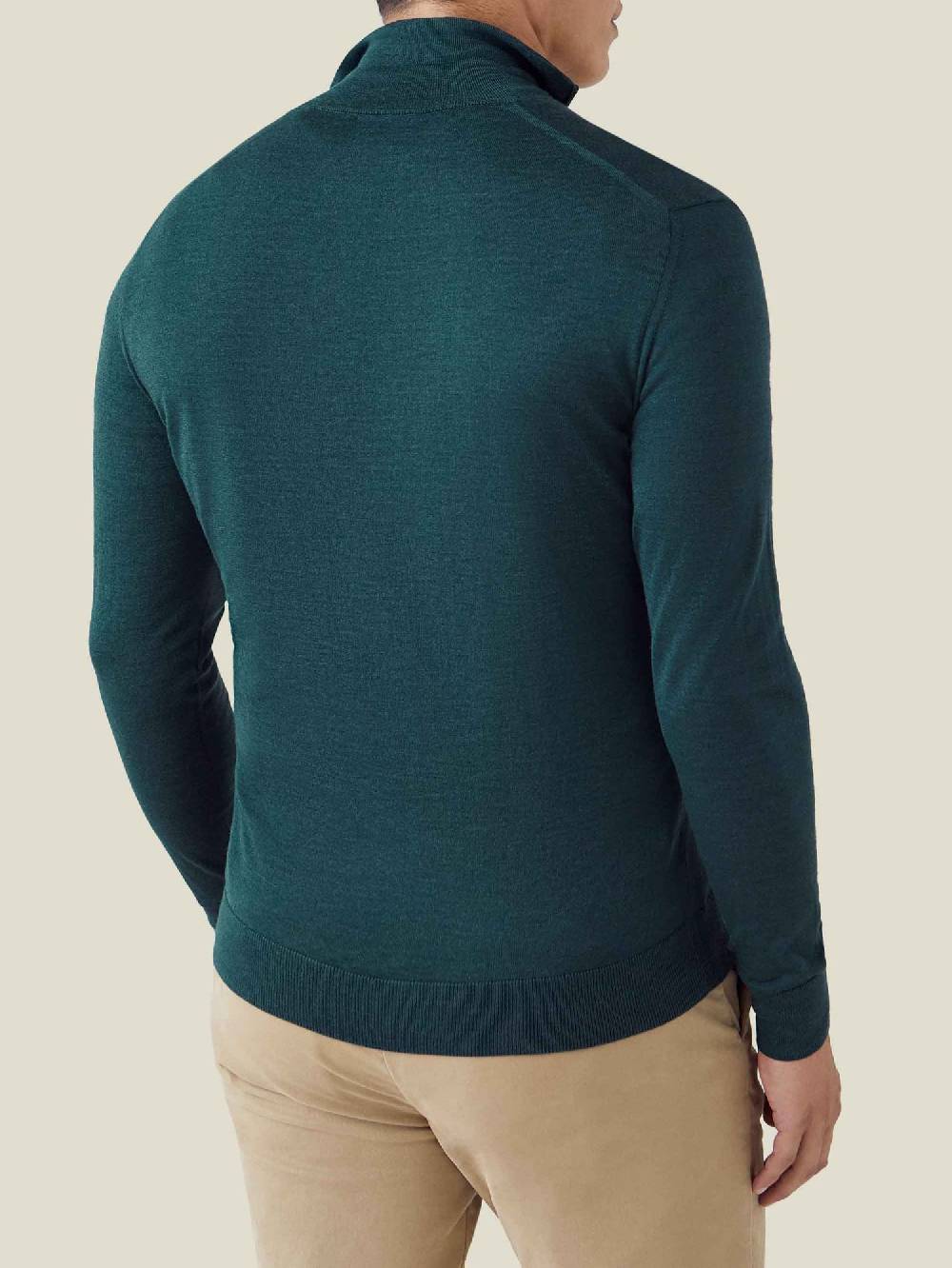 Luca Faloni Maglia con collo mezza zipSeta-Cashmere 2025