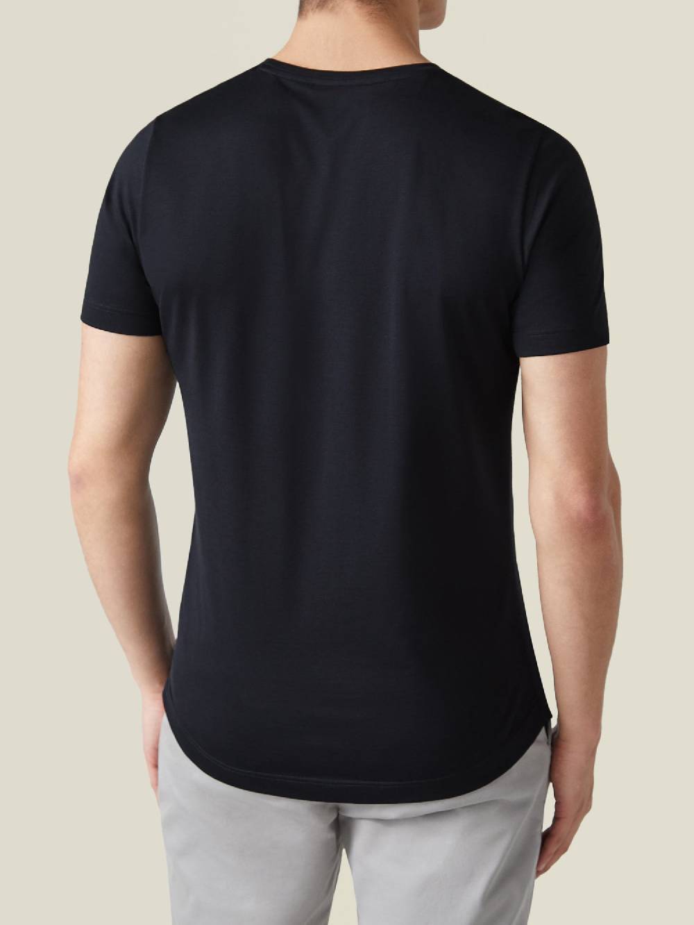 Luca Faloni T-ShirtSeta Cotone In Linea