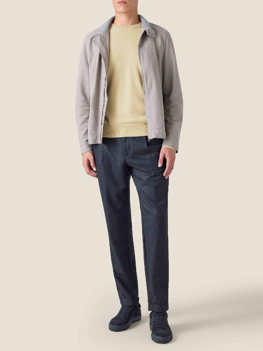 Luca Faloni Crew Neck2-Ply Cashmere Affare Del Giorno