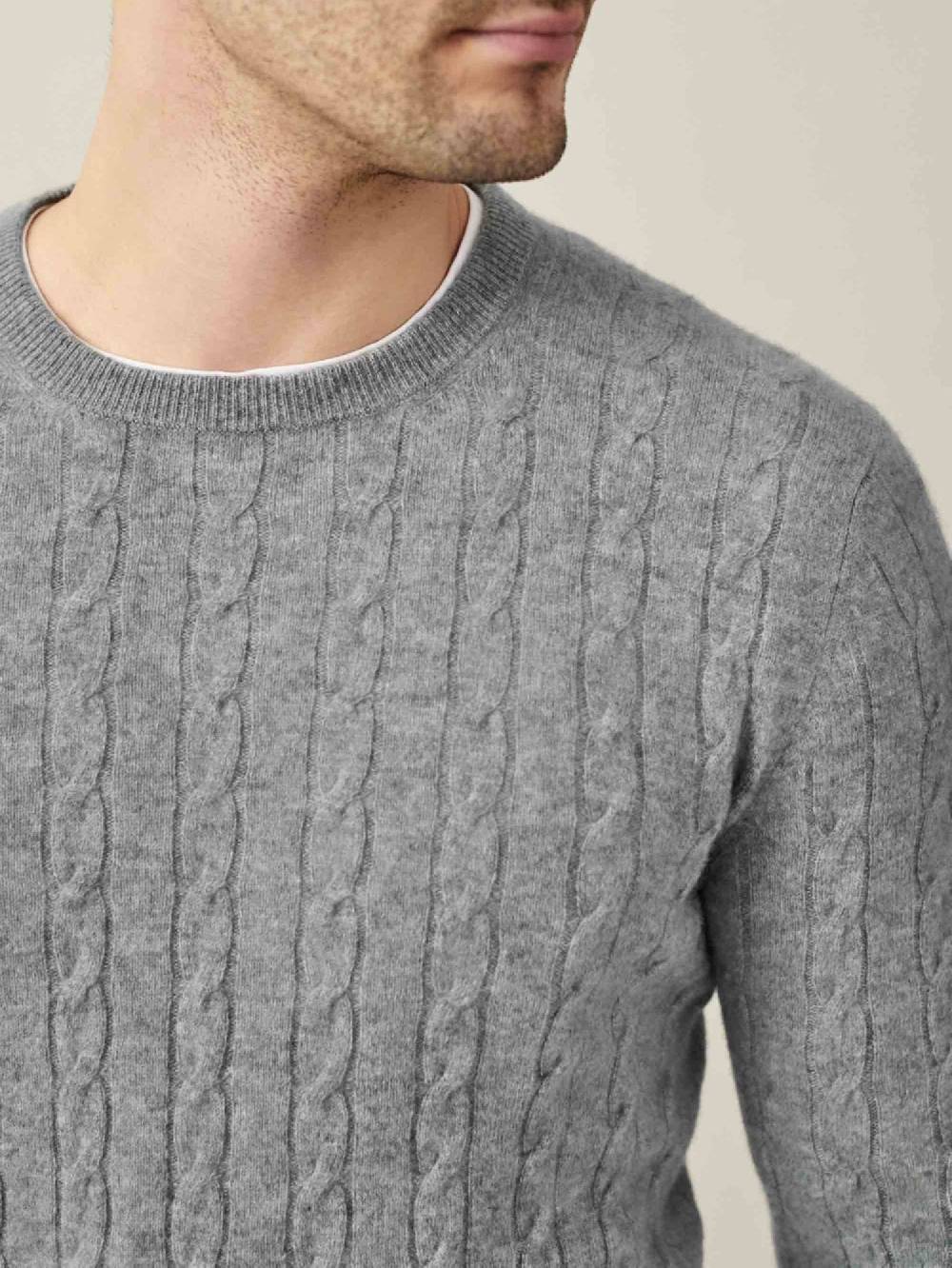 Luca Faloni Maglia a treccecashmere a 2 fili Novità