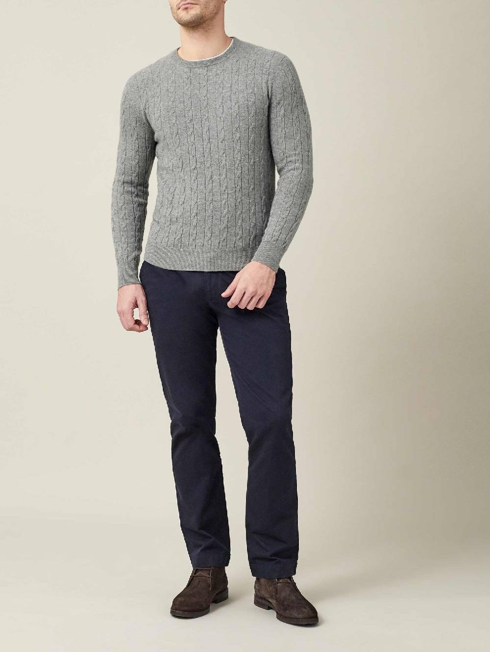 Luca Faloni Maglia a treccecashmere a 2 fili Novità
