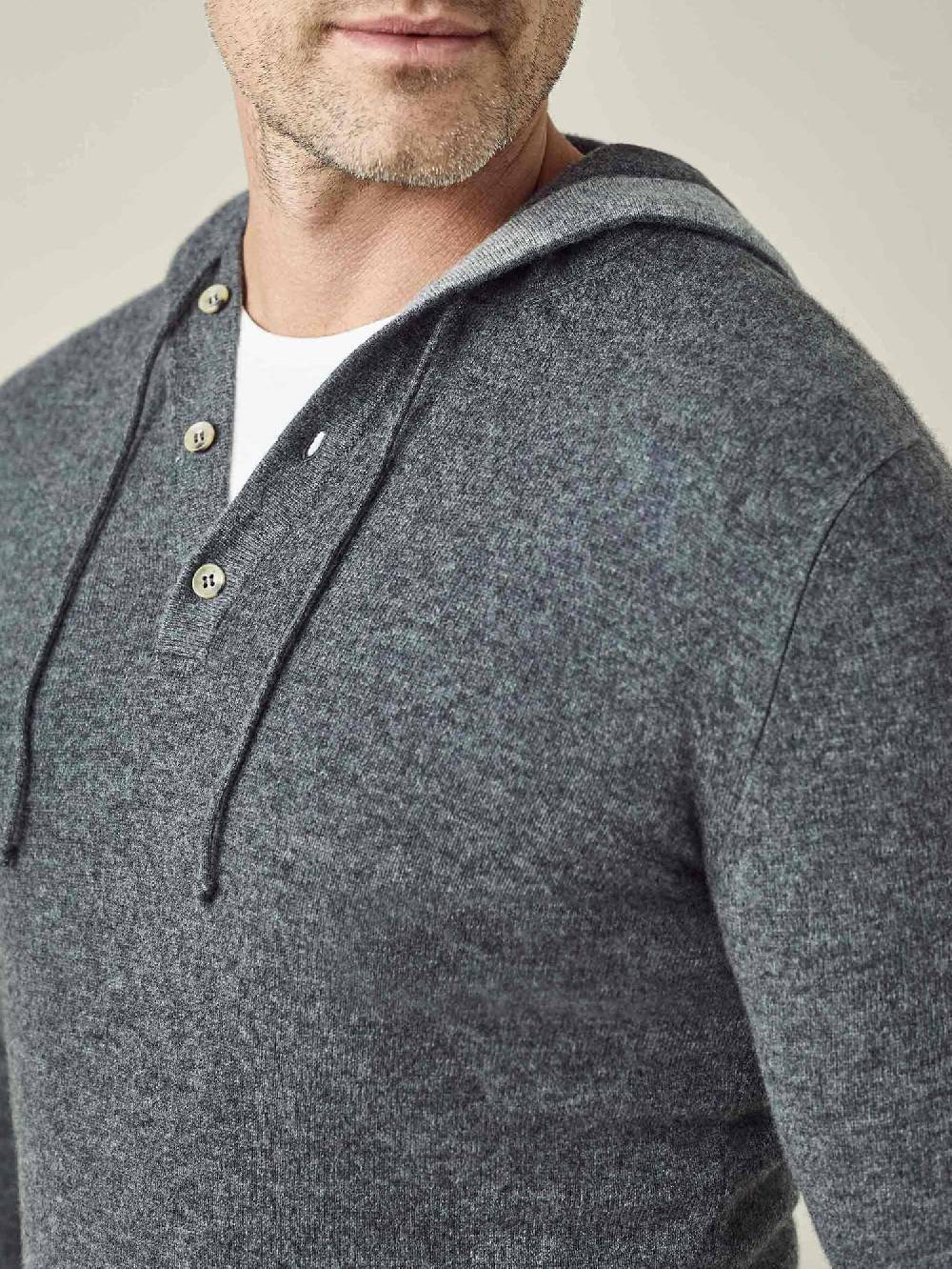 Luca Faloni Felpa con cappucciocashmere a 2 fili Offerta