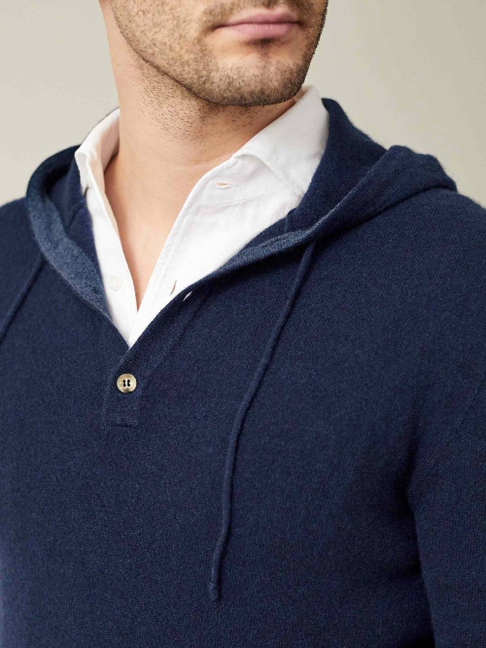 Luca Faloni Felpa con cappucciocashmere a 2 fili Outlet