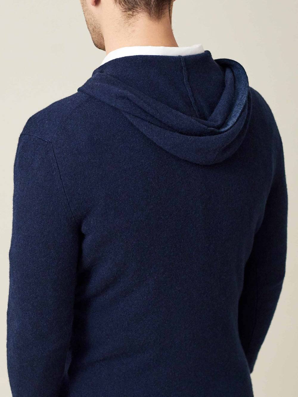 Luca Faloni Felpa con cappucciocashmere a 2 fili Outlet