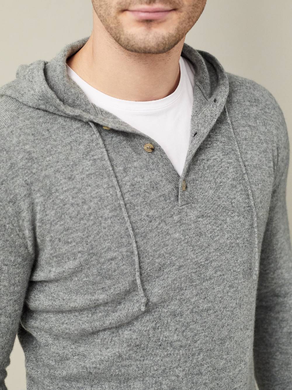 Luca Faloni Felpa con cappucciocashmere a 2 fili Hotsell