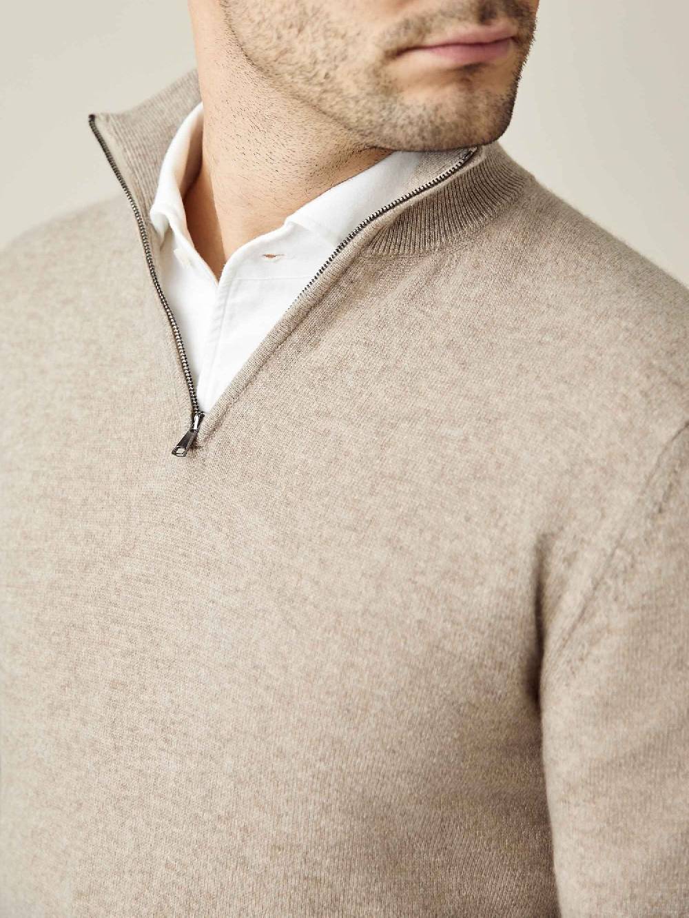 Luca Faloni Mezzocollo con Zipcashmere a 2 fili In Saldo
